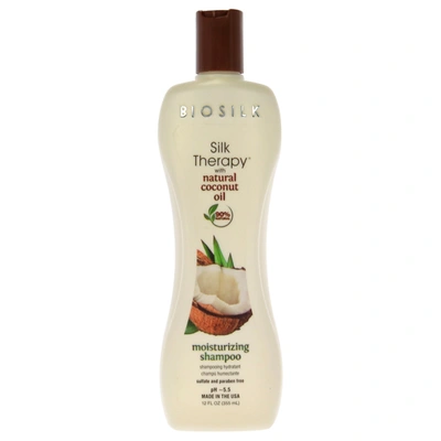 Biosilk Silk Therapy With Organic Coconut Oil Moisturizing Shampoo By  For Unisex - 12 oz Shampoo