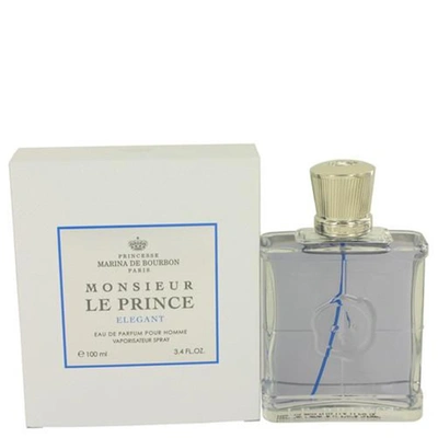 Marina De Bourbon 536775 3.4 oz Mone Pieceur Le Prince Elegant Perfume For Mens
