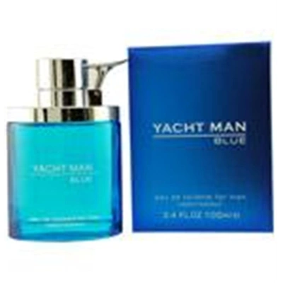 Yacht Man Blue By Myrurgia Edt Spray 3.4 oz In Blue
