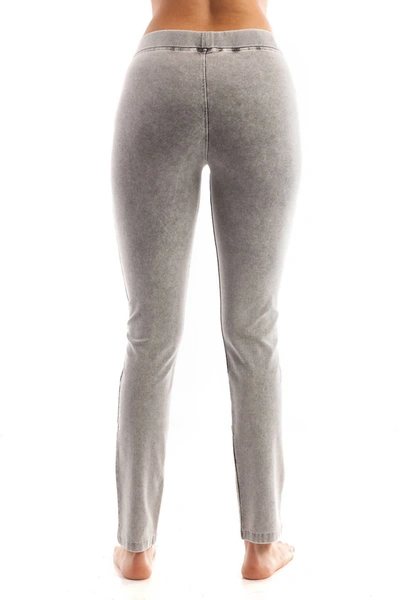 French Kyss Pull-on Jeggins In Charcoal In Grey