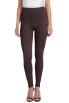 LYSSÉ CENTER SEAM PONTE LEGGING IN DOUBLE ESPRESSO