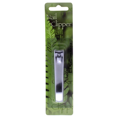 Satin Edge Curved Blade Toenail Clipper By  For Unisex - 1 Pc Nail Clipper In Green