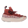 Nike Man Sneakers Brick Red Size 11 Textile Fibers In Orange