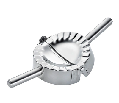 KUCHENPROFI RAVIOLI, PIEROGI, AND DUMPLING PRESS, STAINLESS STEEL, 3.25-INCH
