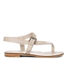 GOLO ROMA LEATHER THONG SANDAL IN GNOCCHI LEATHER