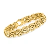 Ross-simons 14kt Yellow Gold Byzantine Bracelet In Gold