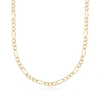 Ross-simons Men's 3.9mm 14kt Yellow Gold Figaro Chain Necklace In Gold