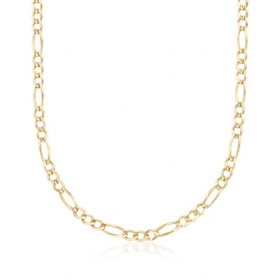 Ross-simons Men's 3.9mm 14kt Yellow Gold Figaro Chain Necklace