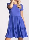 Pink Martini Lola Dress In Royal Blue In Blue