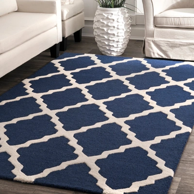 Nuloom Hand Hooked Marrakech Trellis Area Rug