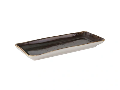 TUXTON ARTISAN GEODE TRAY 11-5/8"X5-1/8"X1-1/8", 12 PIECES
