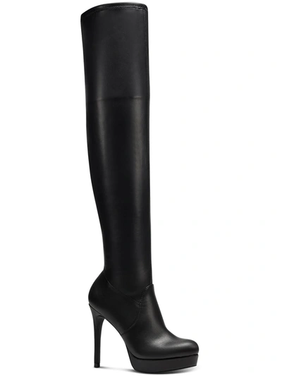 Thalia Sodi Clarissa Womens Faux Suede Tall Over-the-knee Boots In Multi