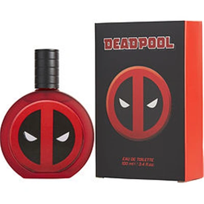 Marvel 295950 Deadpool Eau De Toilette Spray - 3.4 oz