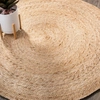 Jonathan Y Soleil Round Natural Jute Braided Circle Area Rug