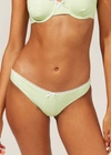 SOLID & STRIPED DAPHNE BIKINI BOTTOM IN PISTACHIO