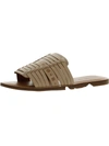 LUCKY BRAND BANEEN WOMENS LEATHER PADDED INSOLE SLIDE SANDALS