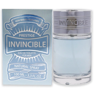 New Brand Prestige Invincible By  For Men - 3.3 oz Edt Spray