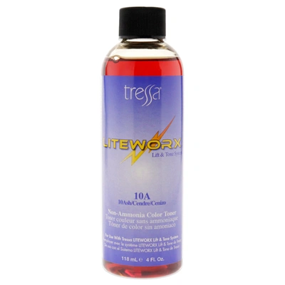 Tressa Liteworx Toner - 10a Ash By  For Unisex - 4 oz Toner