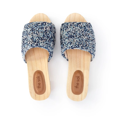 The Sak Ella Clog Sandal In Blue