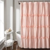 LUSH DECOR DARLA SHOWER CURTAIN