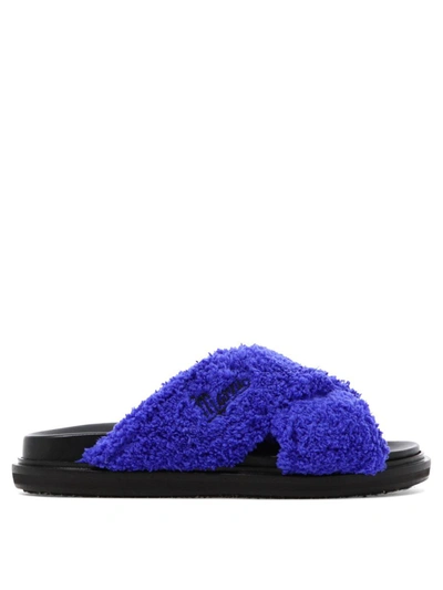 Marni Blue Fussbett Sandals