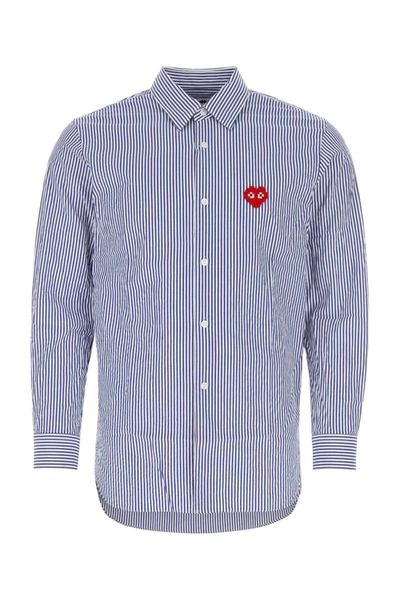 Comme Des Garçons Play Camicia-xl Nd Comme Des Garcons Play Male In Blue