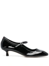 AEYDE AEYDE INES PATENT CALF LEATHER SHOES