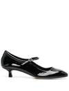 Aeyde Black Ines Heels In Black