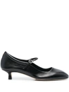 Aeyde Black Ines Heels In Black