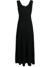 By Malene Birger Lilo Sleeveless Midi Dress In Black