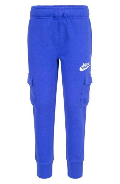 Nike Kids' Club Cargo Joggers In Game Royal