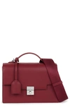 We-ar4 The Retro Trunk Crossbody In Misty Merlot