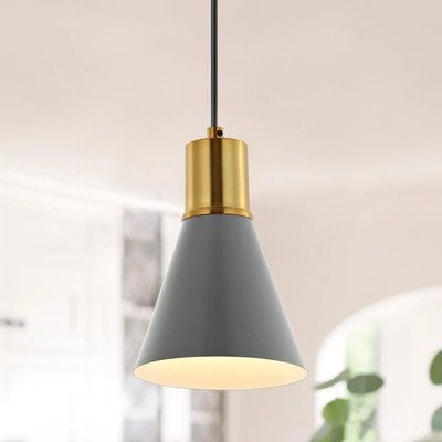 Jonathan Y Apollo 6" Metal Led Pendant