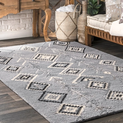 Nuloom Hand Tufted Belini Area Rug In White