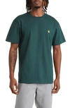 Carhartt Chase T-shirt In Green