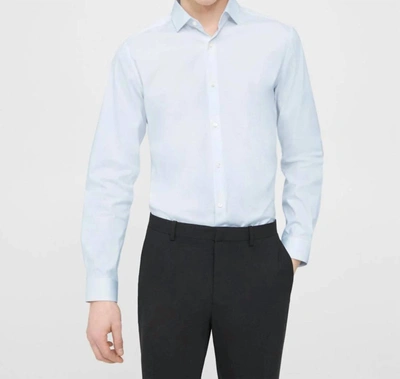 Theory Blue Sylvain Shirt In Multi