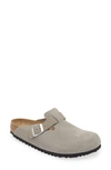 Birkenstock Boston Corduroy Clog In Grey