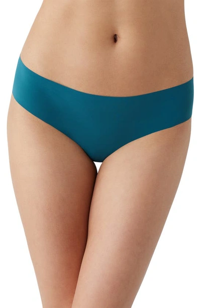 B.tempt'd By Wacoal B.bare Cheeky Panties In Blue Coral