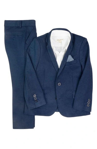 Appaman Boys' Two Piece Stretchy Mod Suit - Little Kid, Big Kid In Blueprint
