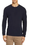 Nn07 Clive 3323 Slim Fit Long Sleeve T-shirt In Navy Blue