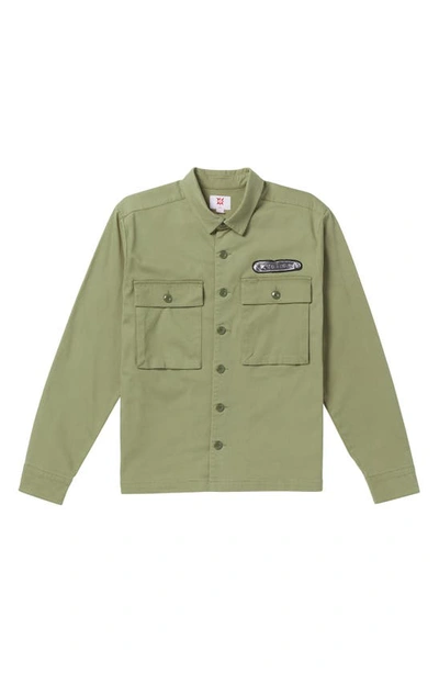 Volcom Pinned Button-up Workshirt In Multi