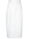 BAMBAH CUT OUT DETAIL SCALLOPED PENCIL SKIRT,S16CO00412118904