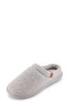 Floopi Sydney Ribbed Slipper In Grey