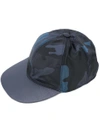 VALENTINO GARAVANI VALENTINO VALENTINO GARAVANI CAMOUFLAGE BASEBALL CAP - BLUE,NY2H0001NCD12152603