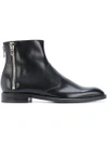 GIVENCHY GIVENCHY ZIP DETAIL ANKLE BOOTS - BLACK,BM0845588012147741