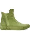 BOTH BOTH CONTRAST ANKLE BOOTS - GREEN,BTHB000812152420