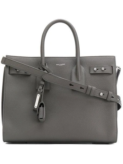 Saint Laurent Small Sac De Jour Tote - Grey