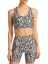 ALL ACCESS FRONT ROW WOMENS ANIMAL PRINT WORK OUT SPORTS BRA
