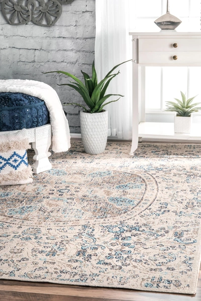 Nuloom Celina Floral Mandala Area Rug