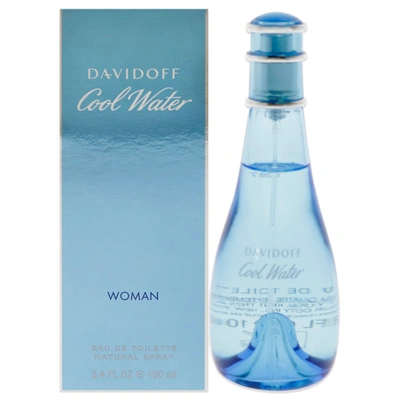 Davidoff Cool Water By  For Women - 3.4 oz Edt Spray